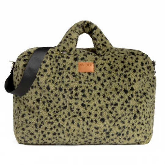 Foto van product Wouf Weekendtas olijfgroen / zwart