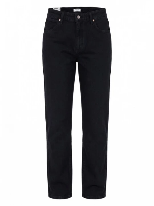 Foto van product WRANGLER Jeans 'STRAIGHT SUNSET' black denim