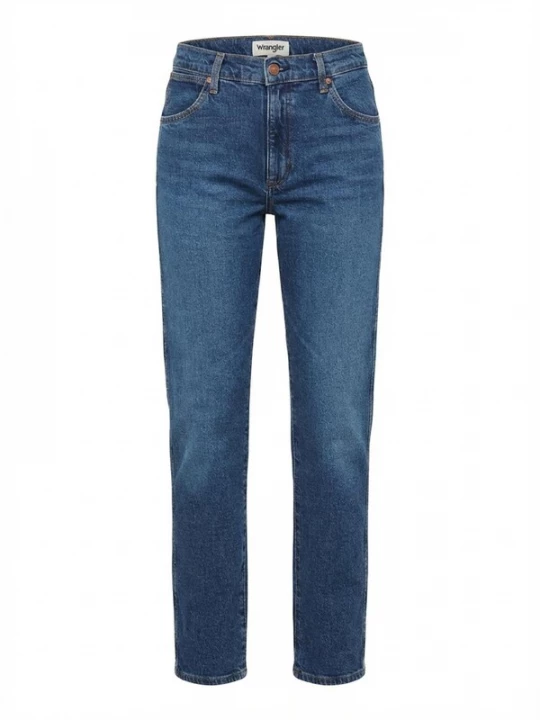 Foto van product WRANGLER Jeans 'STRAIGHT SUNSET' donkerblauw