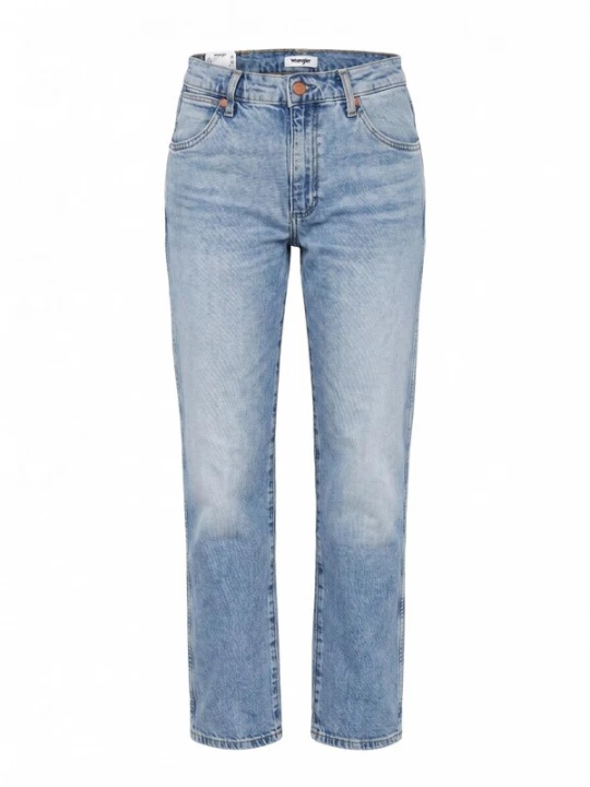 Foto van product WRANGLER Jeans 'STRAIGHT SUNSET' pastelblauw