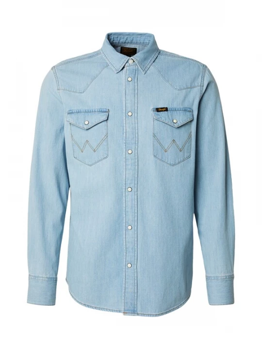 Foto van product WRANGLER Overhemd lichtblauw