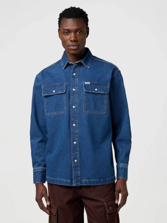 Foto van product WRANGLER Shirt blauw