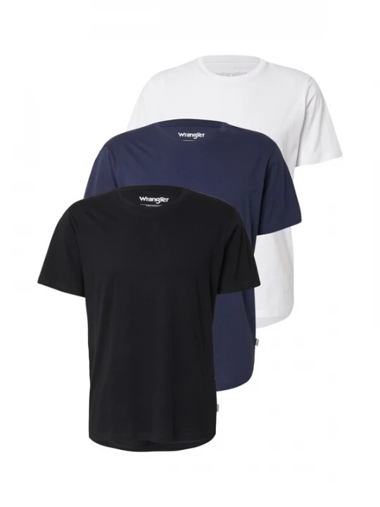 Foto van product WRANGLER Shirt navy / zwart / wit