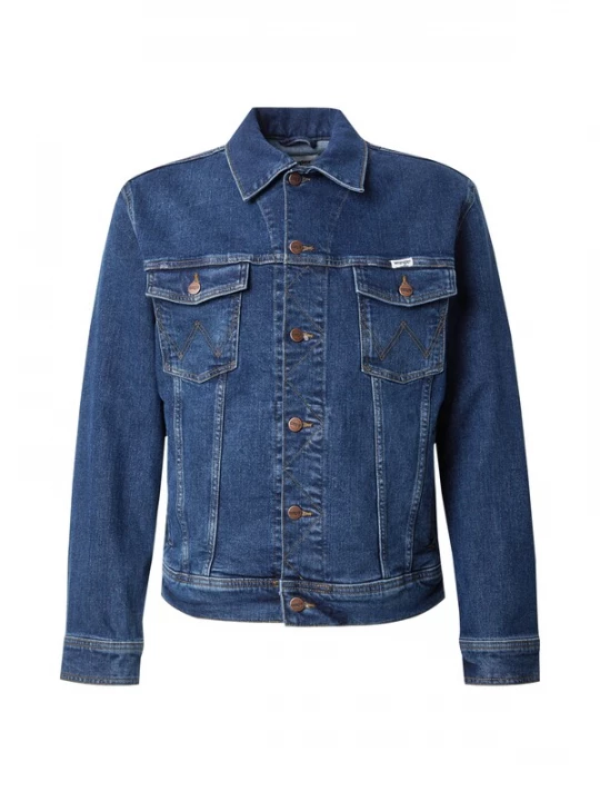Foto van product WRANGLER Tussenjas 'Classic' blauw denim