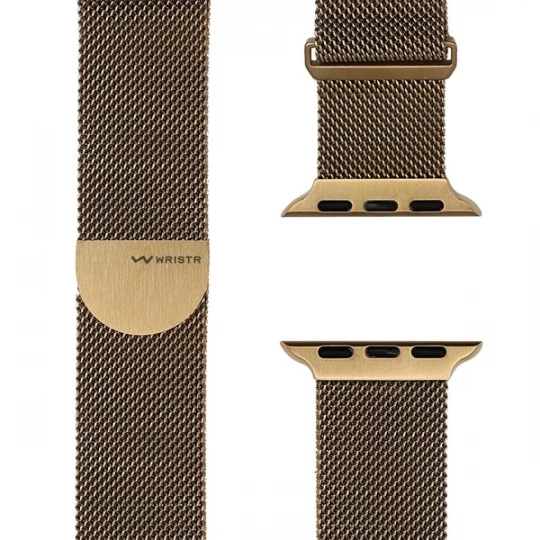 Foto van product WRISTR Digitaal horloge 'Milanese' geel