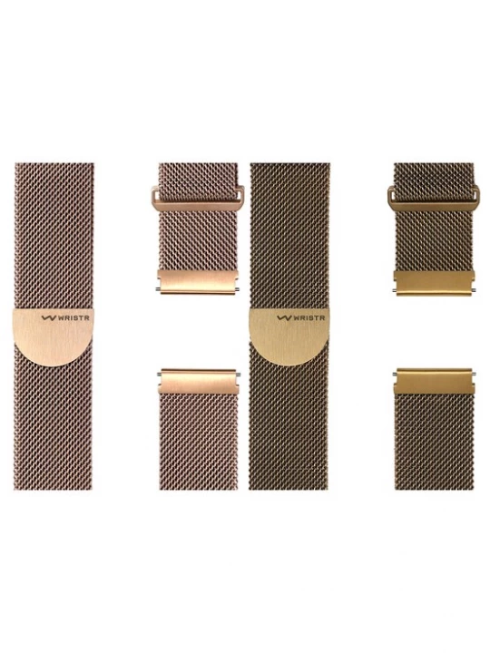 Foto van product WRISTR Digitaal horloge 'Milanese' goud