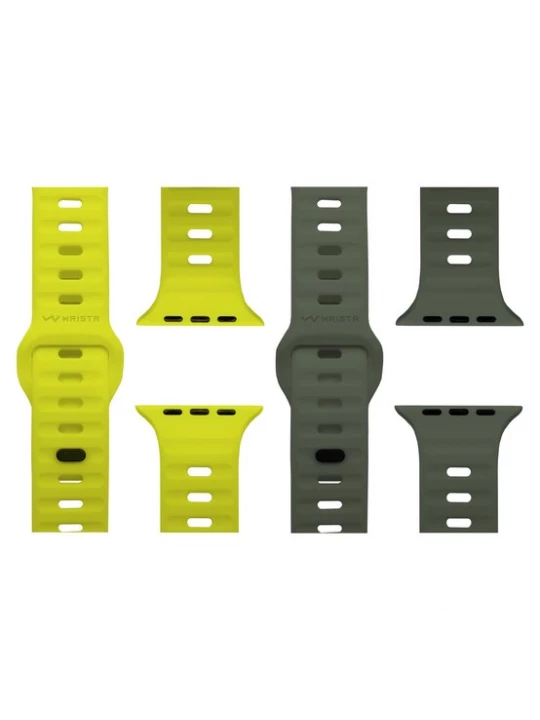 Foto van product WRISTR Digitaal horloge 'Motus-Mento-Nova' geel / groen