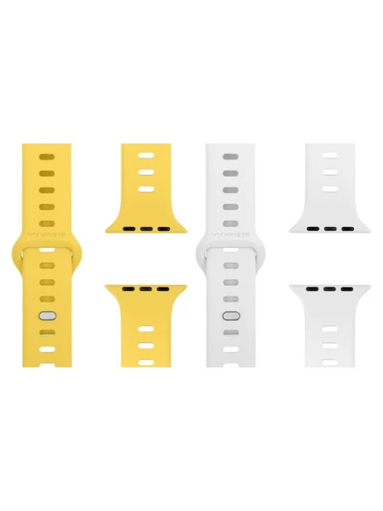 Foto van product WRISTR Digitaal horloge 'Nova-Motus-Solo' geel / wit