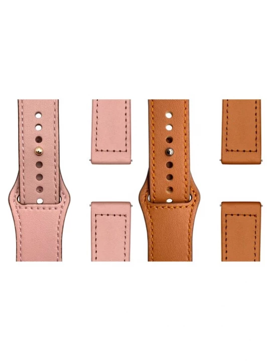 Foto van product WRISTR Digitaal horloge 'Pin' bruin / rosa