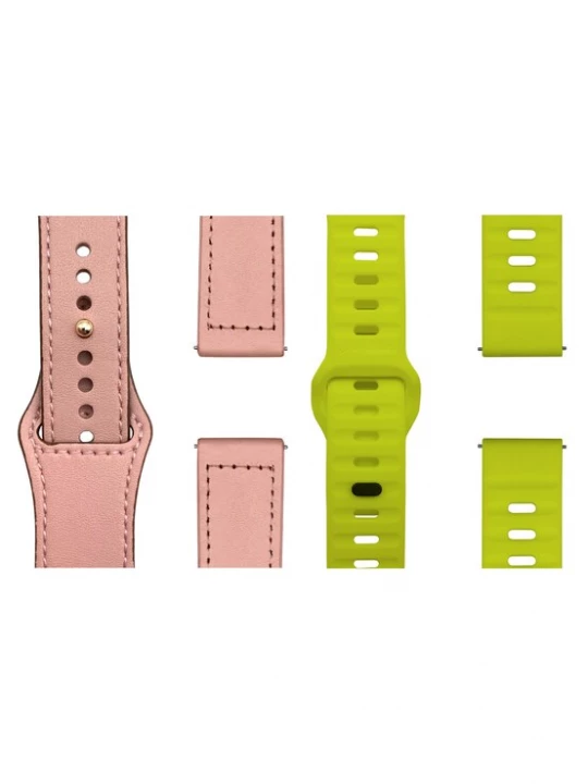 Foto van product WRISTR Digitaal horloge 'Pin' geel / rosa