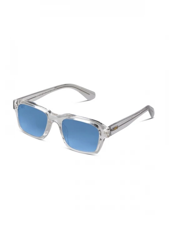Foto van product X Frame Therapy Zonnebril 'Glareflux Sun' lichtblauw