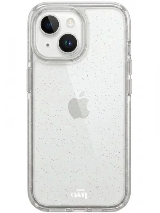Foto van product xoxoWildhearts Smartphonehoesje 'Sparkle Away' transparant