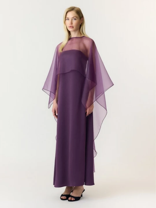 Foto van product YAS Avondjurk 'YASVIMA' lila