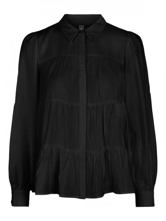 Foto van product YAS Blouse 'Pala' zwart