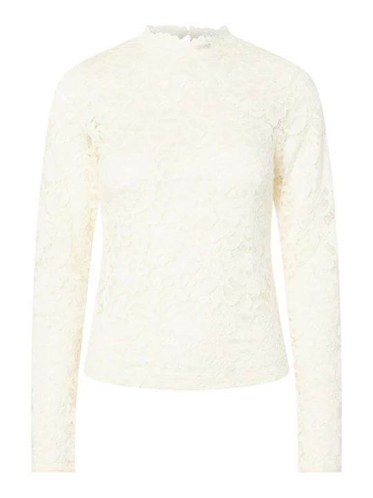 Foto van product YAS Blouse 'YASLacey' crème
