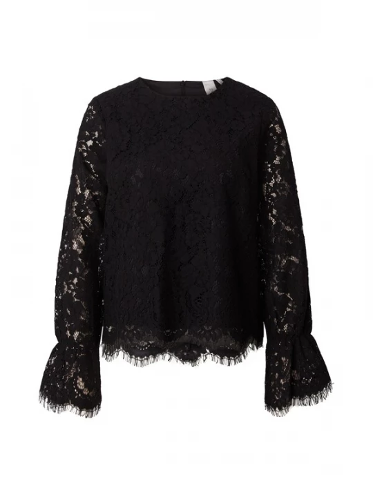 Foto van product YAS Blouse 'YASPerla' zwart