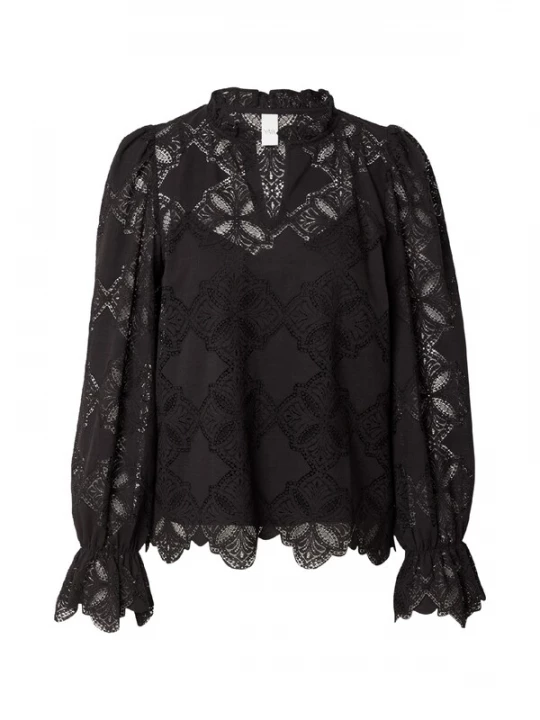 Foto van product YAS Blouse 'YASSELMI' zwart