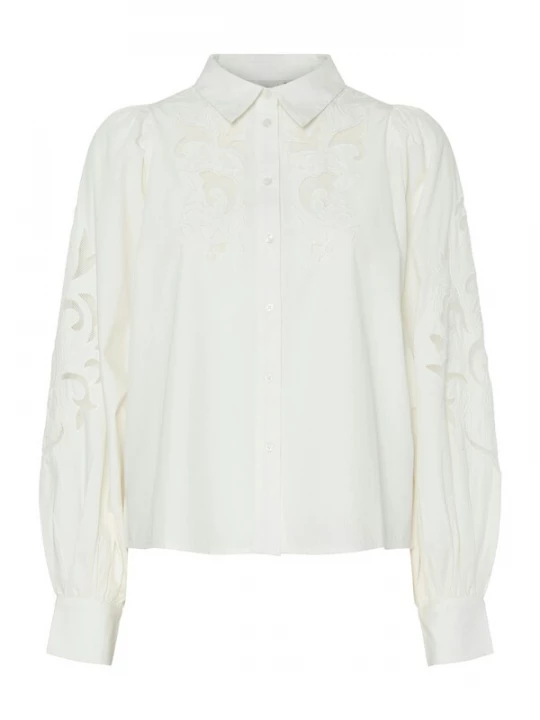 Foto van product YAS Blouse 'YASZIMIA' natuurwit