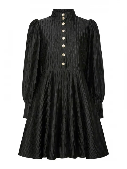 Foto van product YAS Blousejurk 'YASRIPPLE' zwart