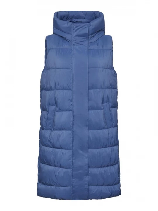 Foto van product YAS Bodywarmer 'YASLiro' donkerblauw