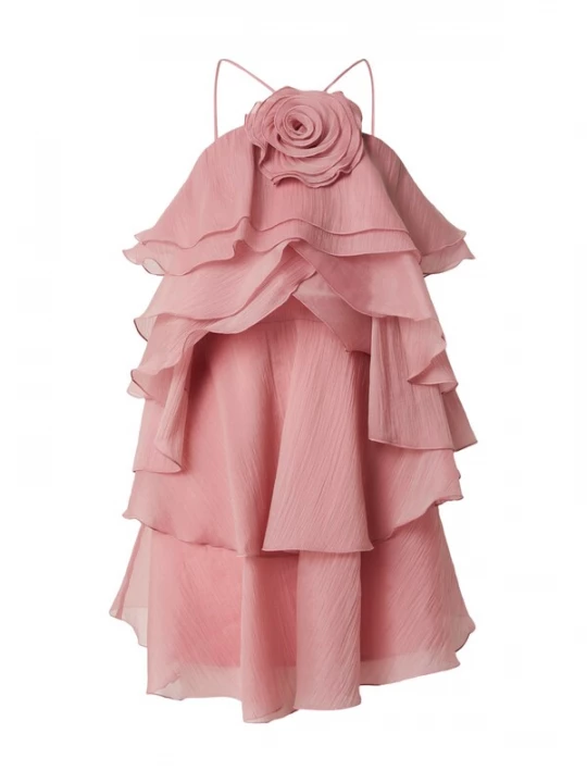 Foto van product YAS Cocktailjurk 'YASROSIANA' rosa