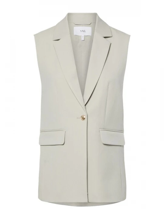 Foto van product YAS Gilet 'YASLivo' lichtgrijs