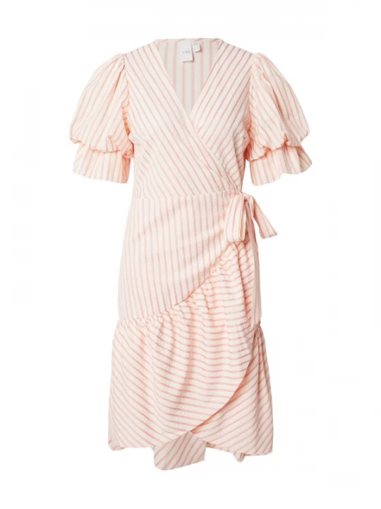 Foto van product YAS Jurk 'YASBANA' beige / rosa
