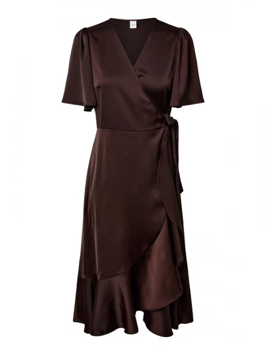 Foto van product YAS Jurk 'YASThea' chocoladebruin