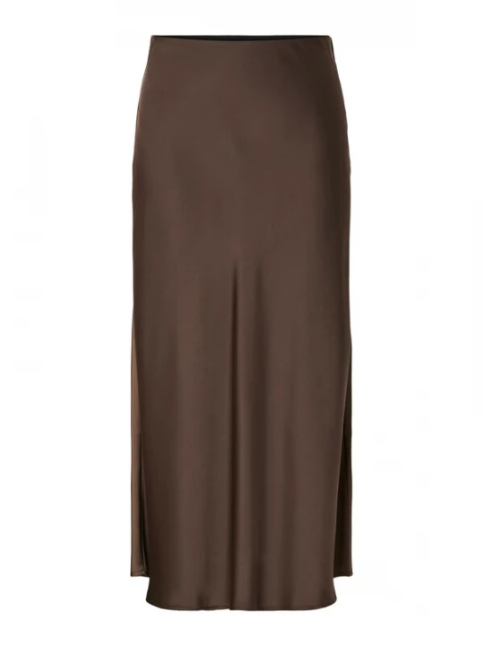 Foto van product YAS Rok 'YASPELLA' chocoladebruin