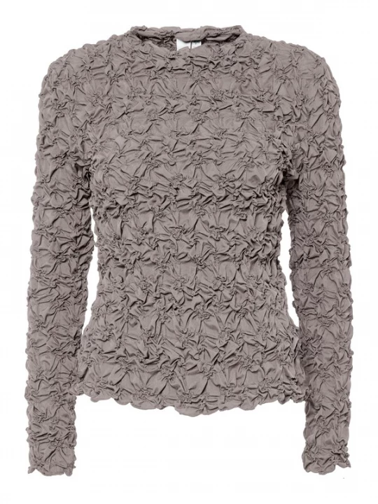 Foto van product YAS Shirt 'YASMera' taupe