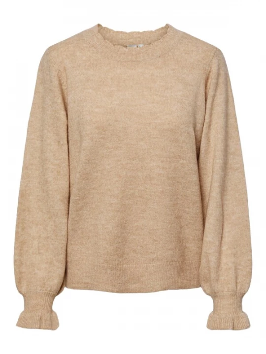 Foto van product YAS Trui 'BALIS' donkerbeige