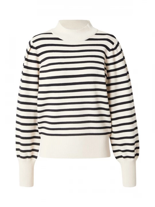 Foto van product YAS Trui 'YASFonny' beige / zwart
