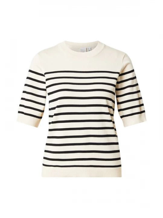 Foto van product YAS Trui 'YASLena' beige / zwart