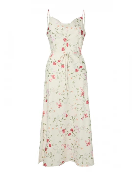 Foto van product YAS Zomerjurk 'THEA' pink / rosa / wit
