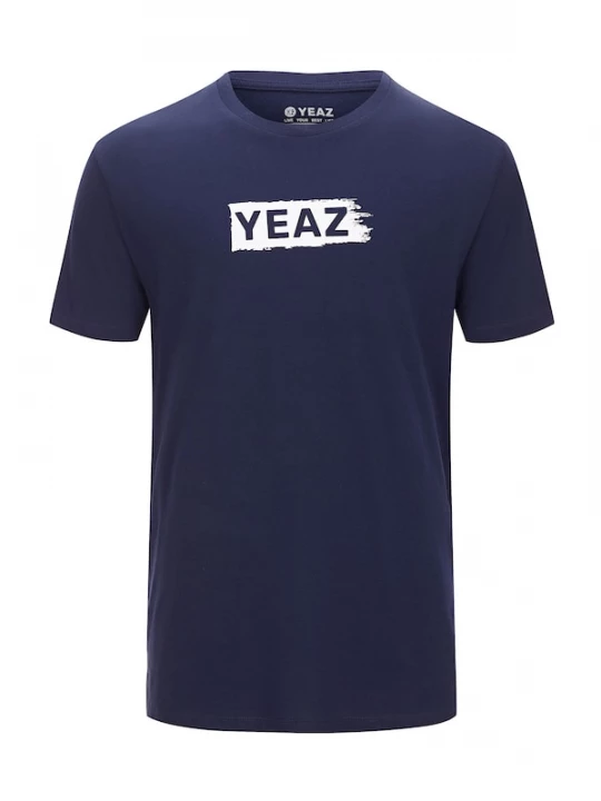 Foto van product YEAZ Shirt 'Chay' donkerblauw / wit