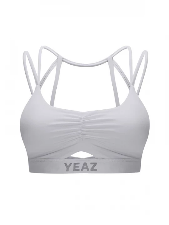 Foto van product YEAZ Sporttop 'Horizon' grijs / wit