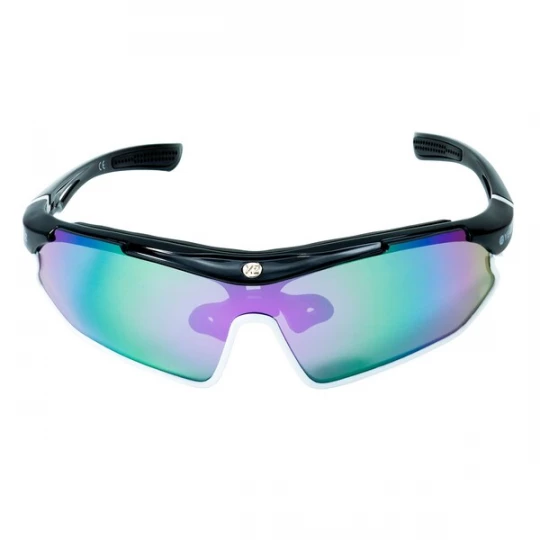 Foto van product YEAZ Sportzonnebril 'Sunray' donkerlila / zwart