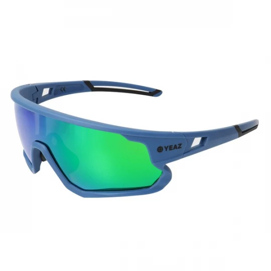 Foto van product YEAZ Sportzonnebril 'Sunrise' navy / groen