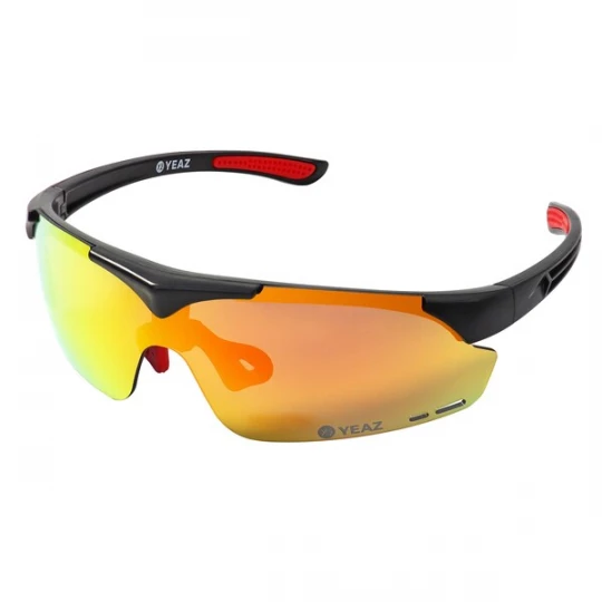 Foto van product YEAZ Sportzonnebril 'Sunup' neongeel / oranje / zwart