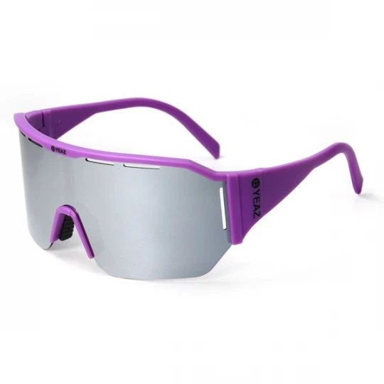 Foto van product YEAZ Sportzonnebril 'Sunvibe' lila / zilver