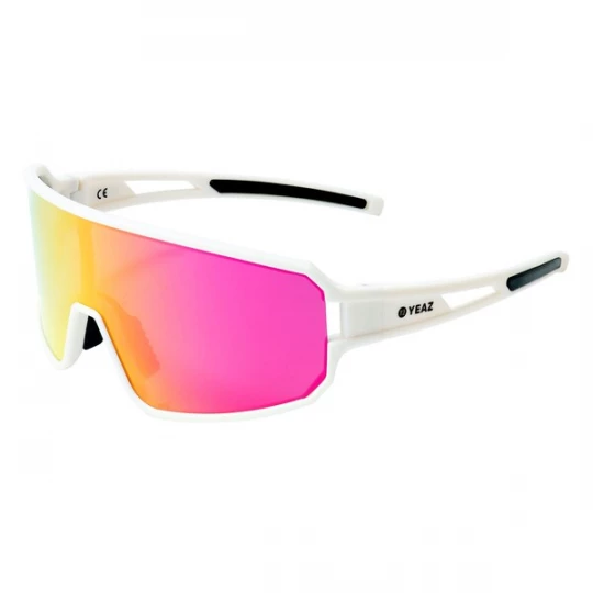 Foto van product YEAZ Sportzonnebril 'Sunwave' oranje / framboos / wit