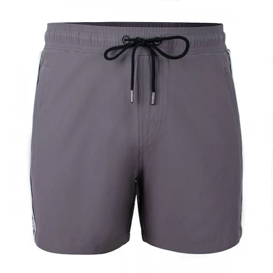 Foto van product YEAZ Zwemshorts 'Seabeat' grijs / zwart / wit