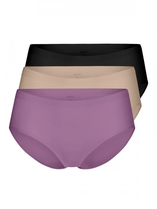 Foto van product Yenita Slip 'Invisible' ecru / lila / zwart