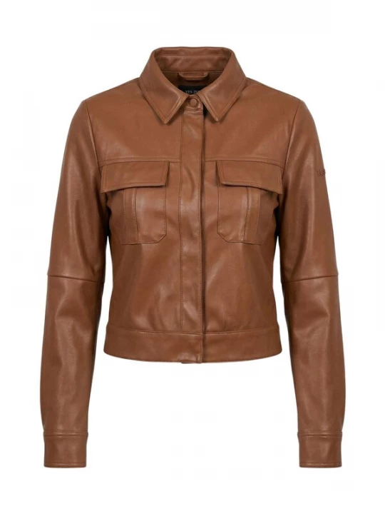 Foto van product Yes Zee Tussenjas 'YES ZEE GIUBBINO YES ZEE GIUBBINO' bruin