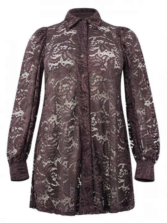 Foto van product YOEK Blouse bruin
