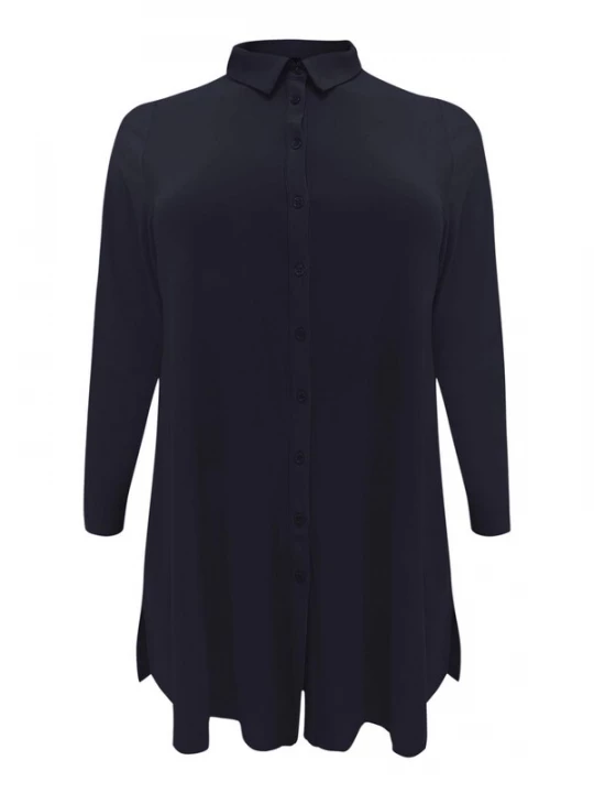 Foto van product YOEK Blouse 'Dolce' nachtblauw