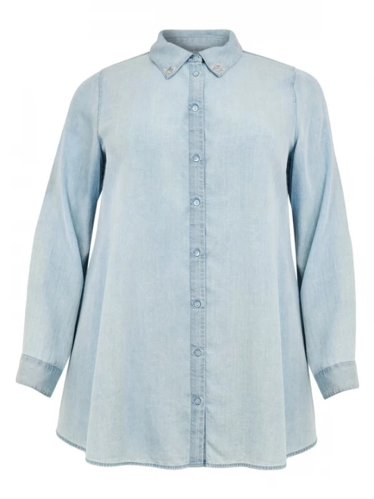 Foto van product YOEK Blouse lichtblauw