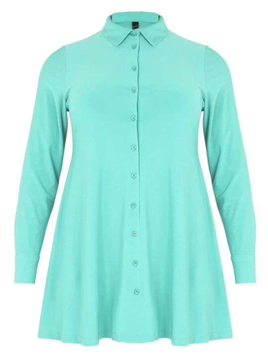 Foto van product YOEK Blouse turquoise