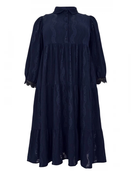 Foto van product YOEK Blousejurk navy