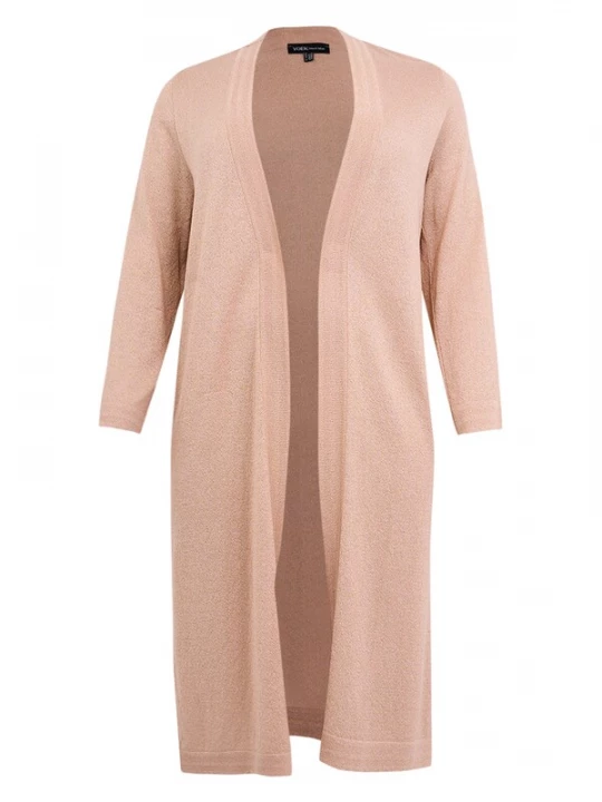 Foto van product YOEK Gebreid vest beige